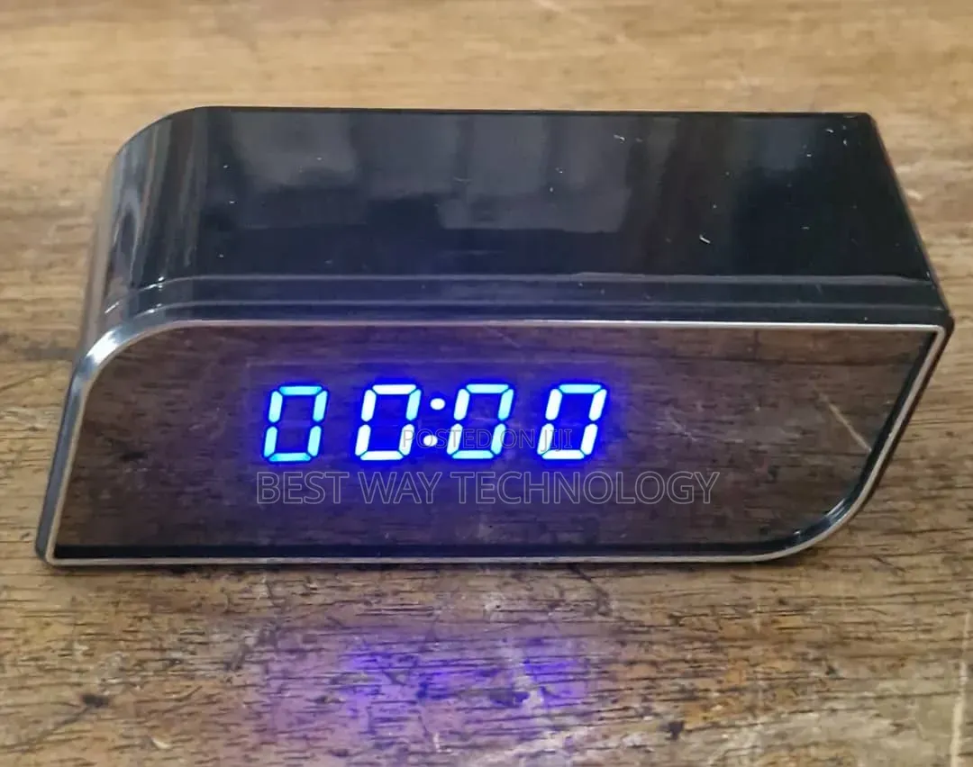 Table Clock Wireless Hidden Camera