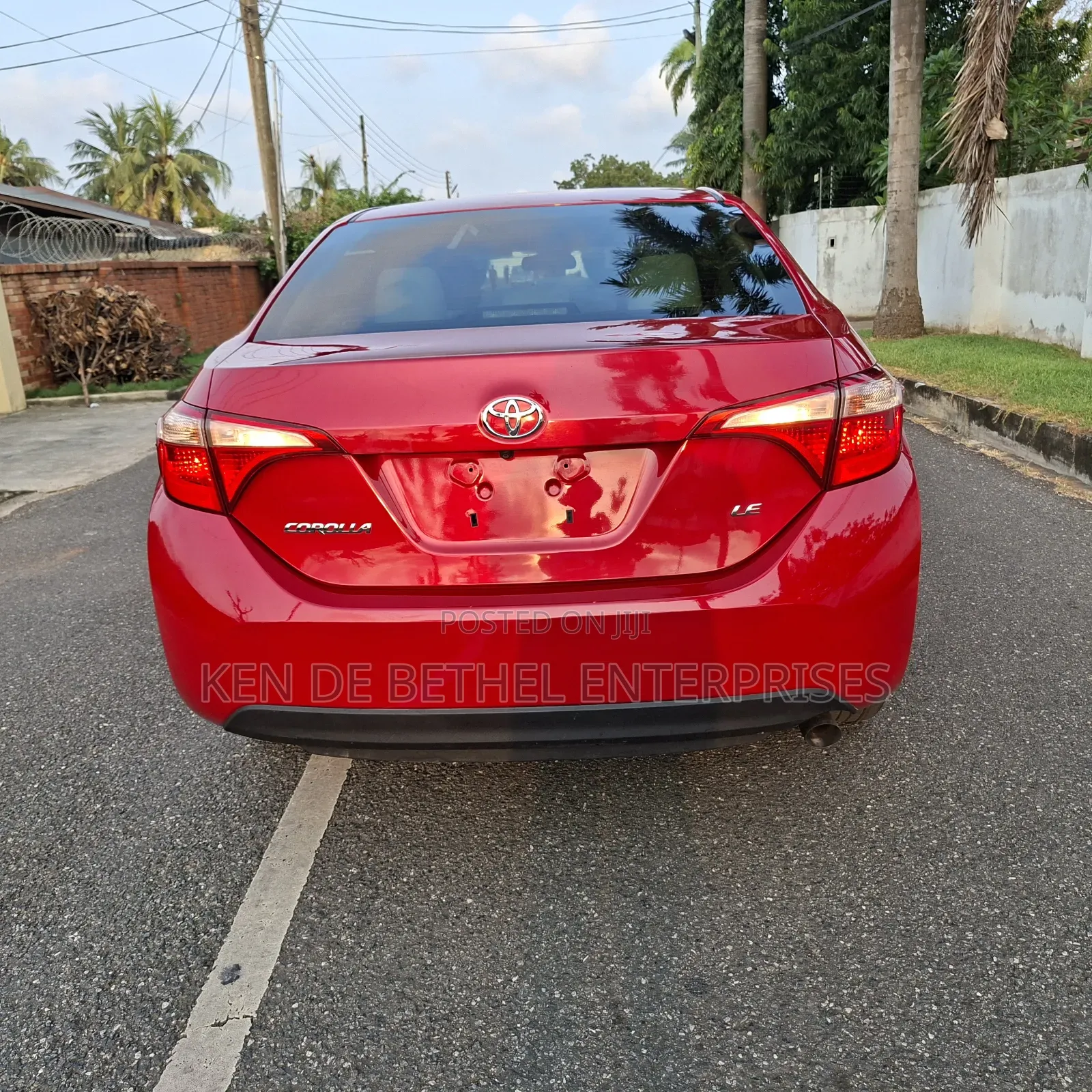 Toyota Corolla 2018 Red