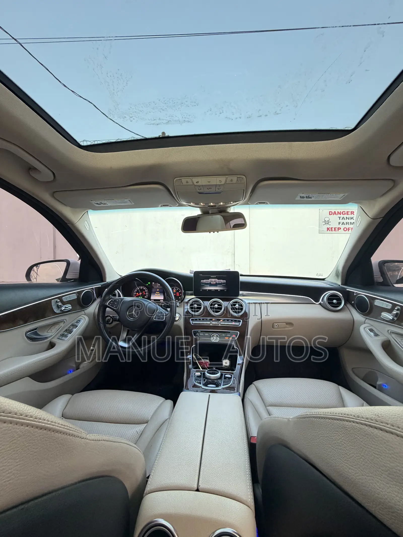 Mercedes-Benz C300 Sport Sedan RWD (2.0L 4cyl 7A) 2017 White
