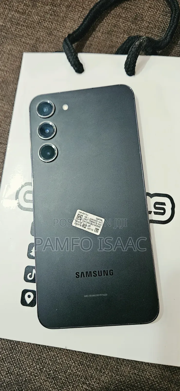 Samsung Galaxy S23 Plus 256 GB Black