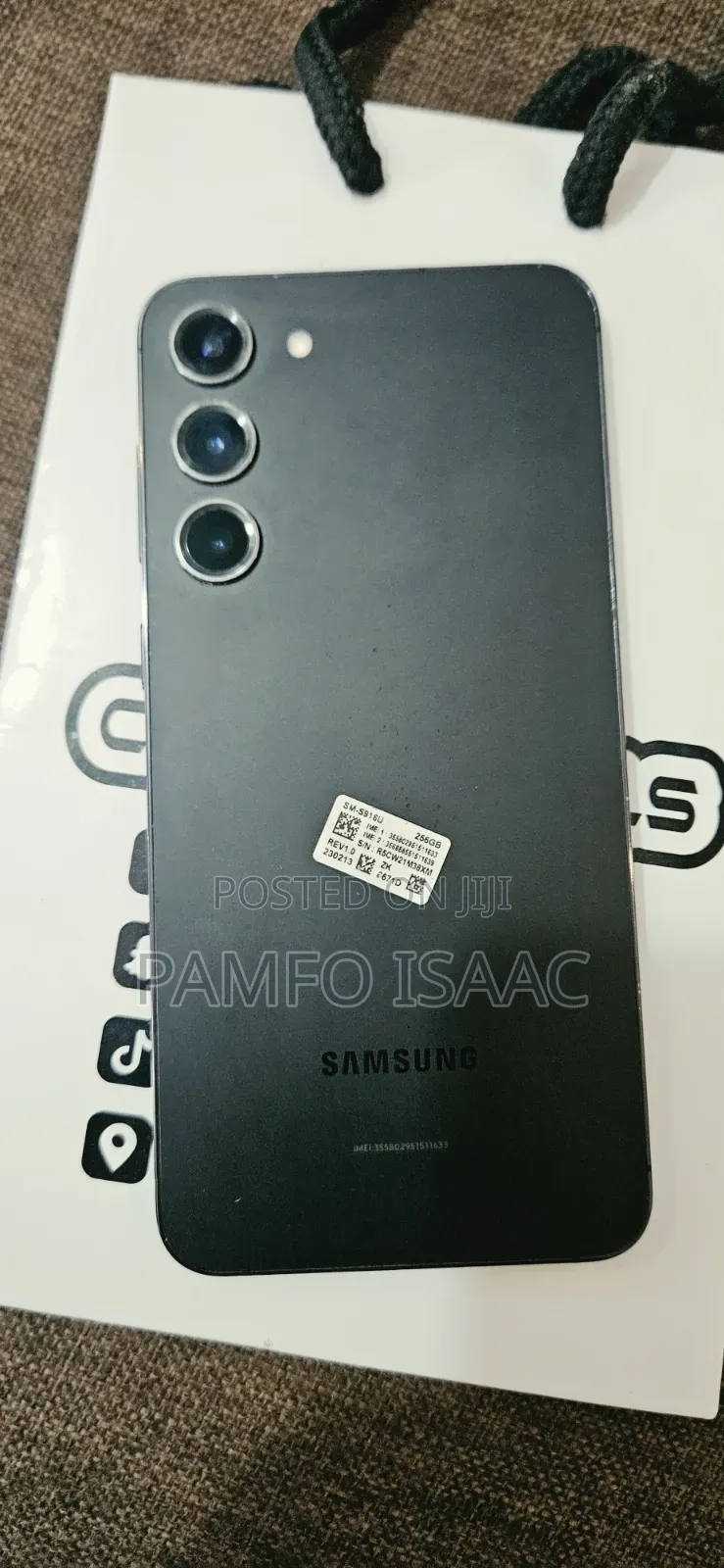 Samsung Galaxy S23 Plus 256 GB Black