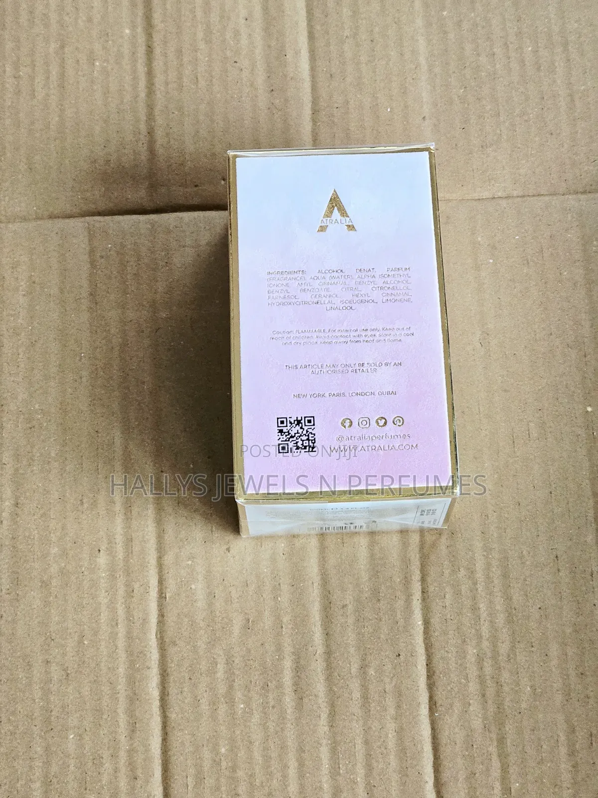 Sugar Mallow Pink Cloud Perfume by Atralia