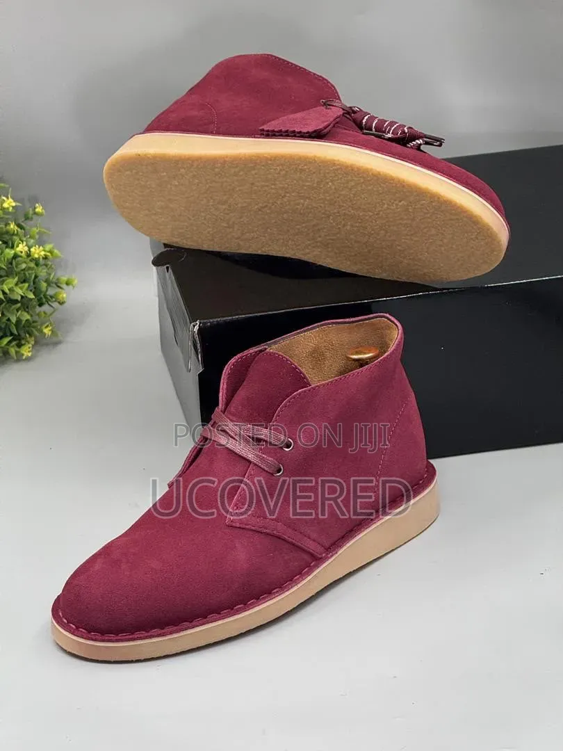 Suede Clarks Desert Boots