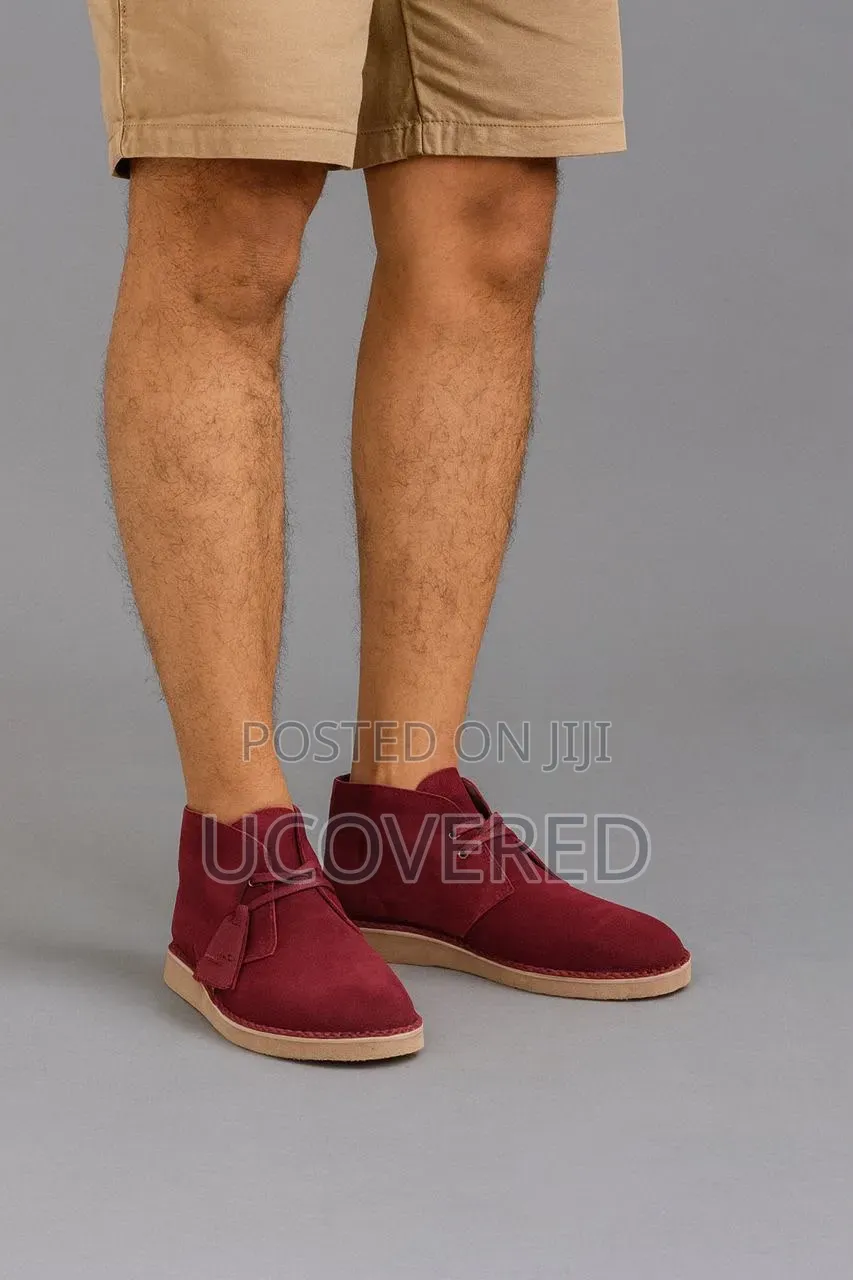 Suede Clarks Desert Boots