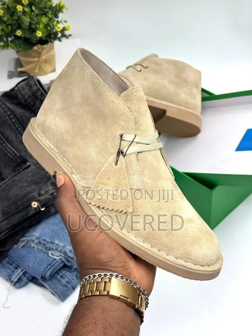 Suede Clarks Desert Boots