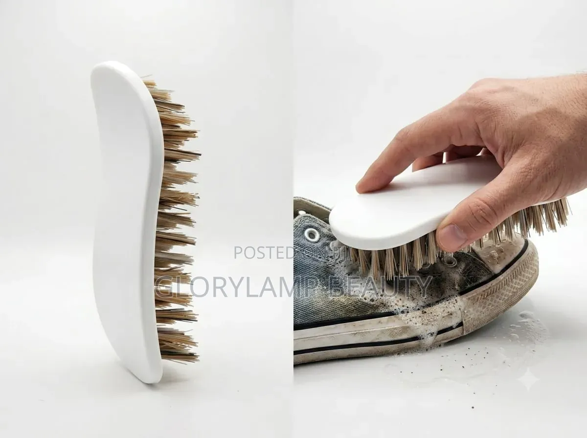Heavy Duty Cleaning Brush Stif Bristle – Multi-Purpose Scrubbing Brush