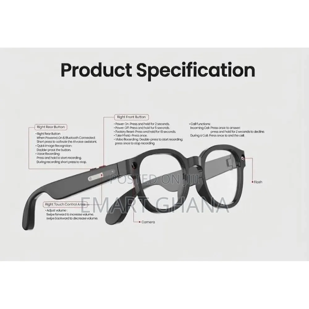 Aimb-S1 Ai Camera Sun Glasses
