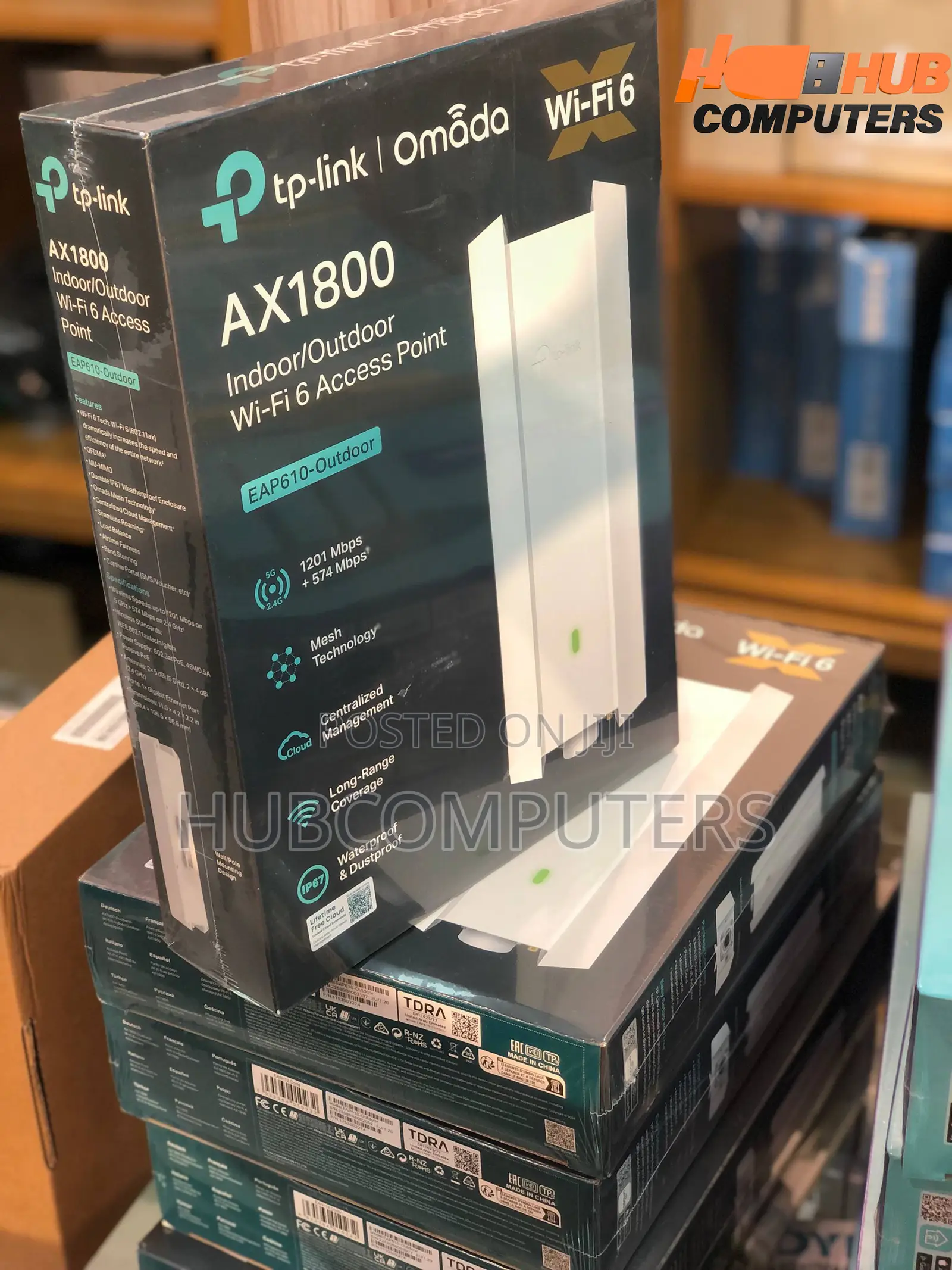 TP-Link EAP610 Omada AX1800 Wifi 6 Indoor Outdoor Access Point