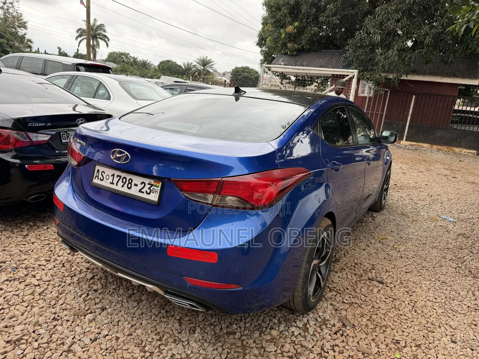 Hyundai Elantra 2015 Blue