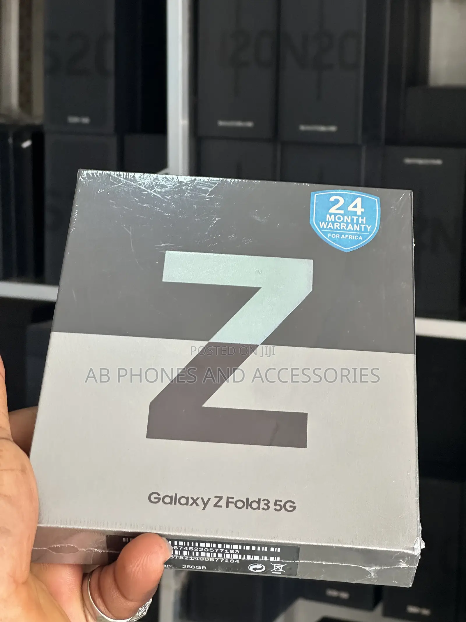 New Samsung Galaxy Z Fold 3 256 GB Black
