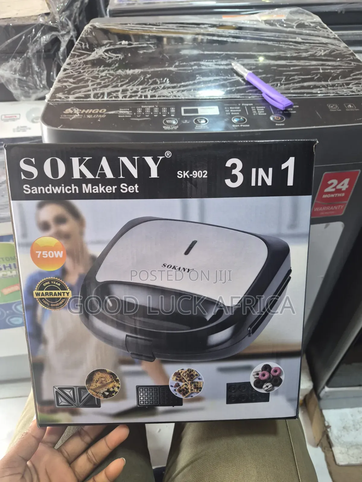 Sandwich Maker 3 in 1 Set