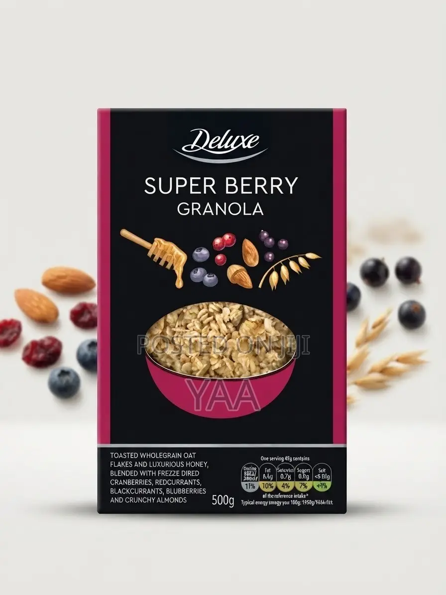 Deluxe Super Berry Granola