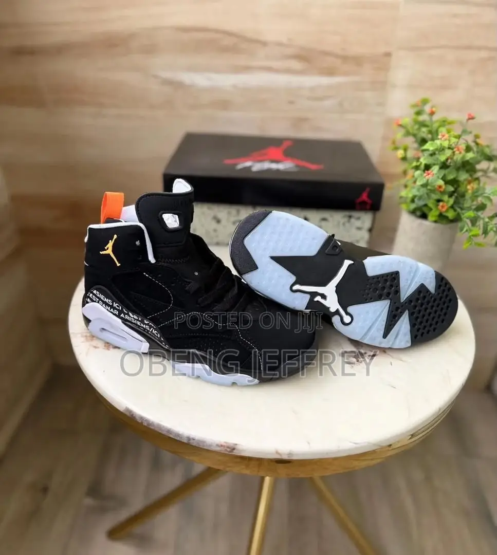 Original Air Jordan 6 Black in Varieties