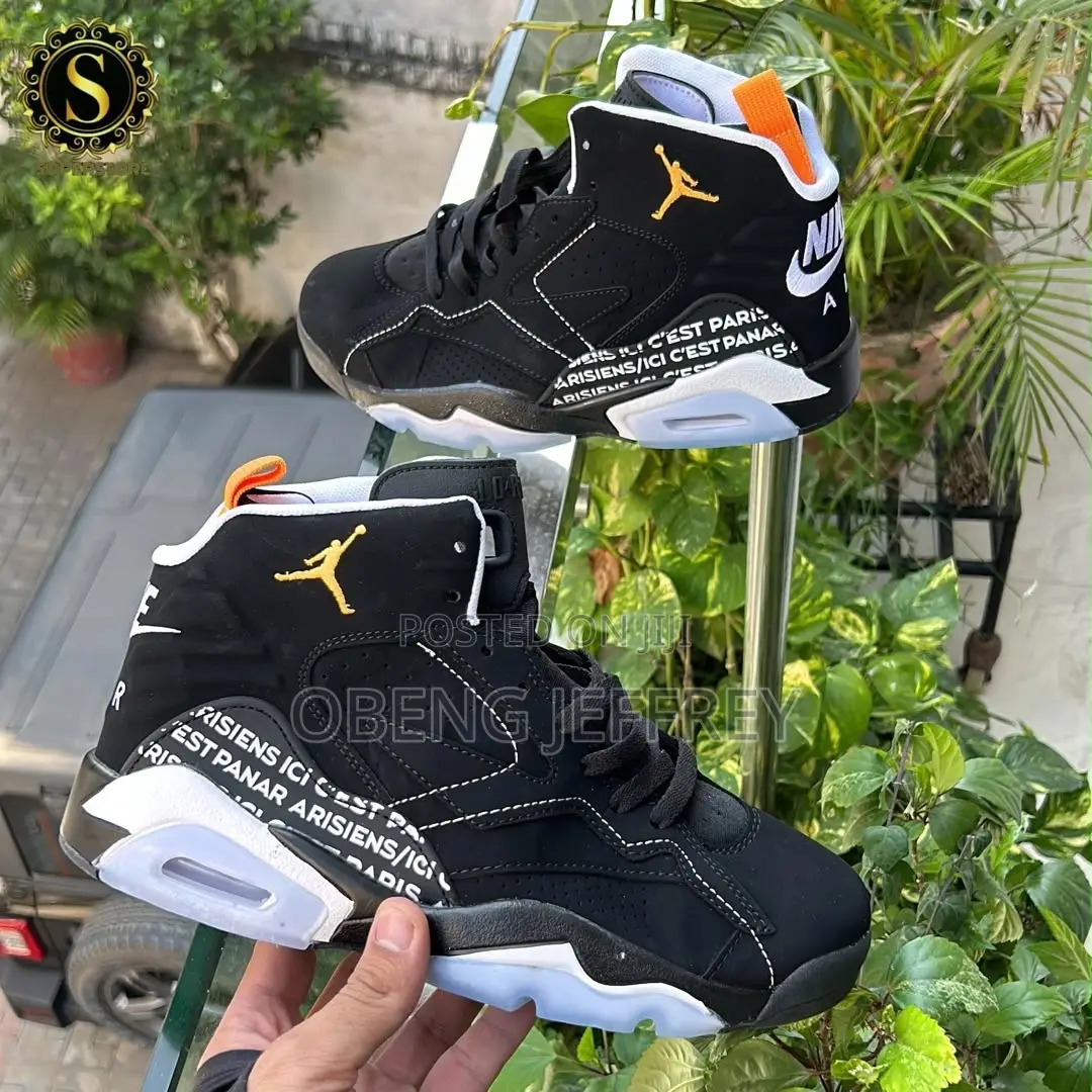 Original Air Jordan 6 Black in Varieties