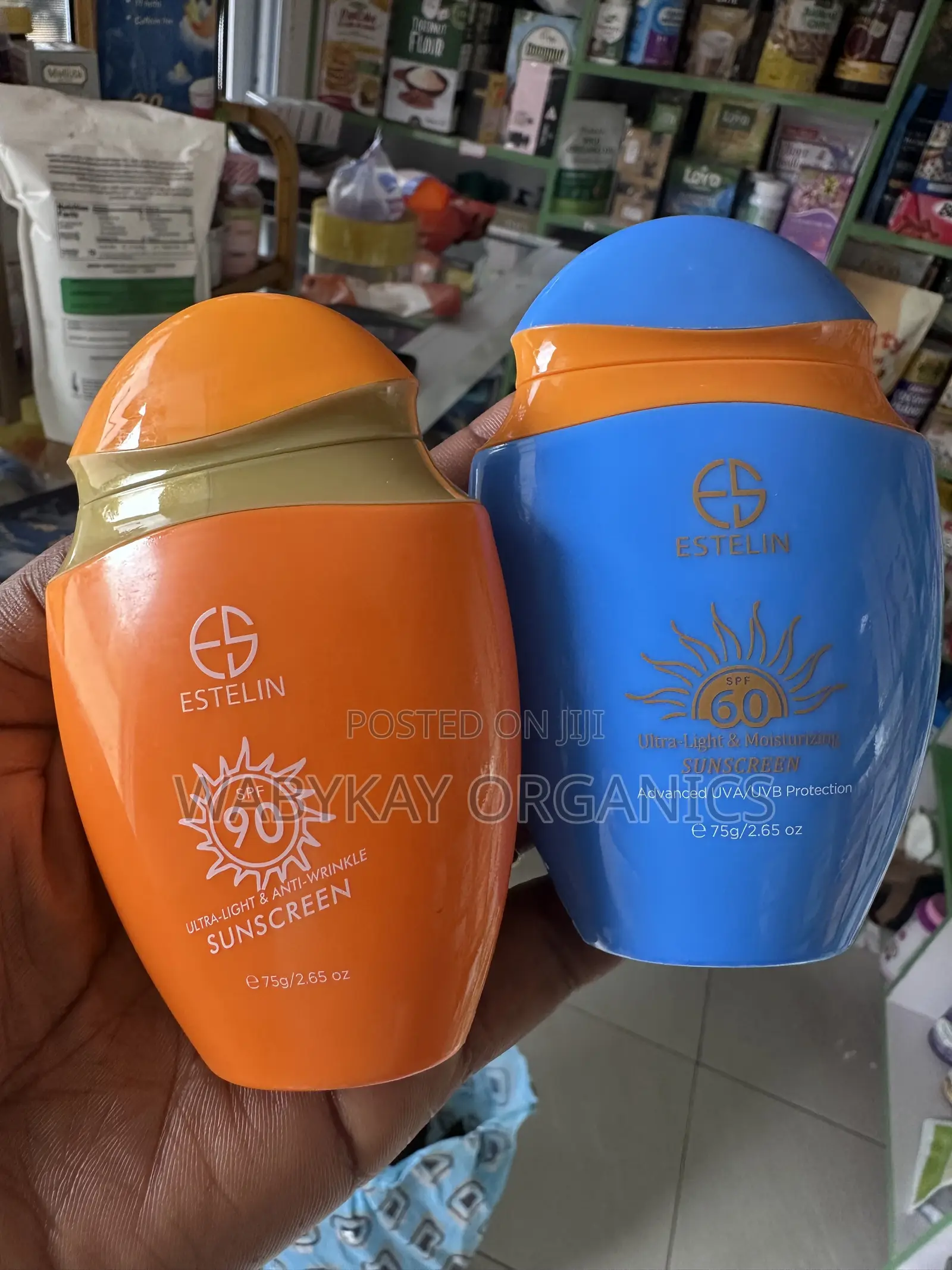 Estelin Sunscreen 90SPF and 60SPF