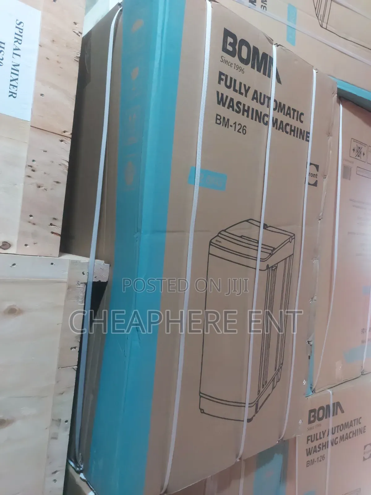 12.6KG Boma Washing Machine