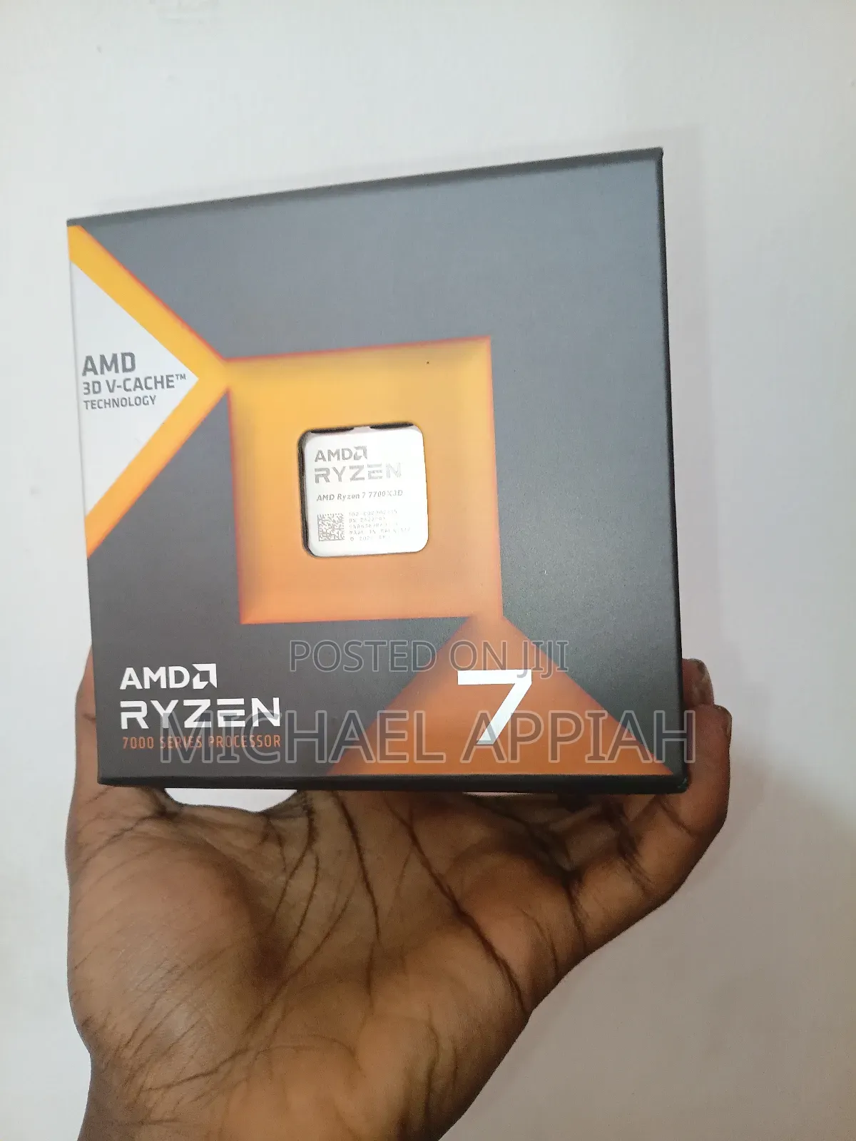 AMD Ryzen 7 7700x3d AM5 Socket CPU 2026