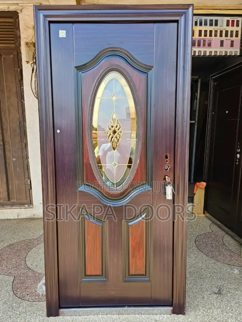 Beautiful Single and One and Half Steel Door.