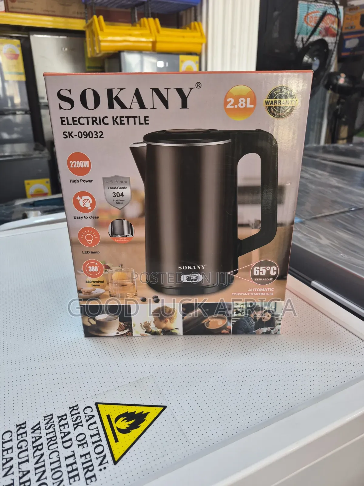 Sokany 2.8L Electric Kettle