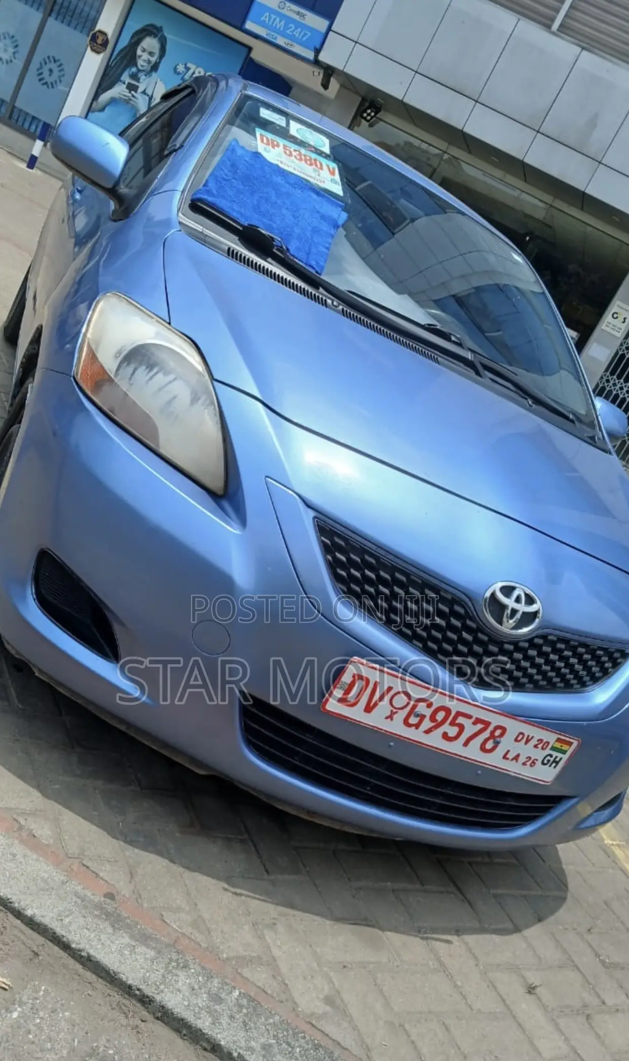 Toyota Yaris 2012 Blue