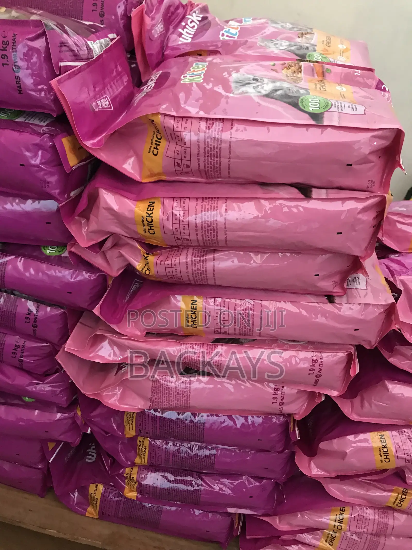 Whiskas Kitten Dry Food (2kg) - For Healthy Growth Development