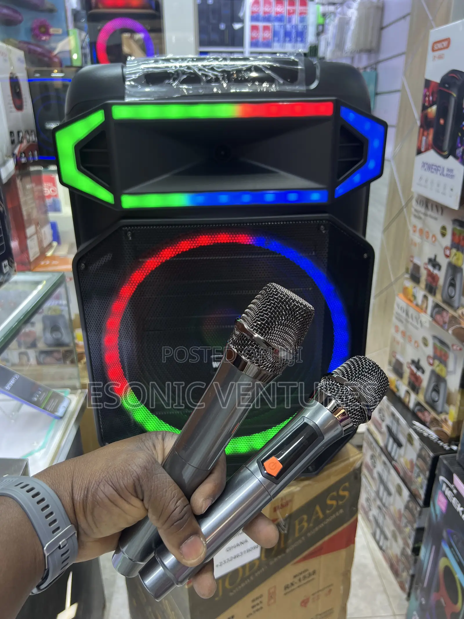 WGY 1820 Rechargeable Speaker 18 Inch