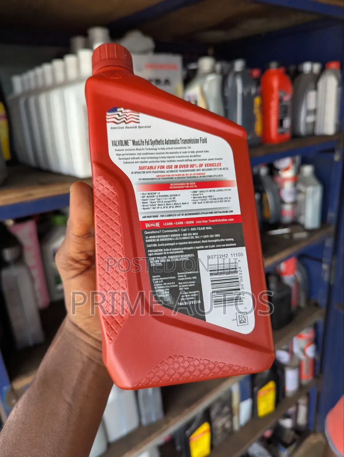 Valvoline Maxlife Atf 1l