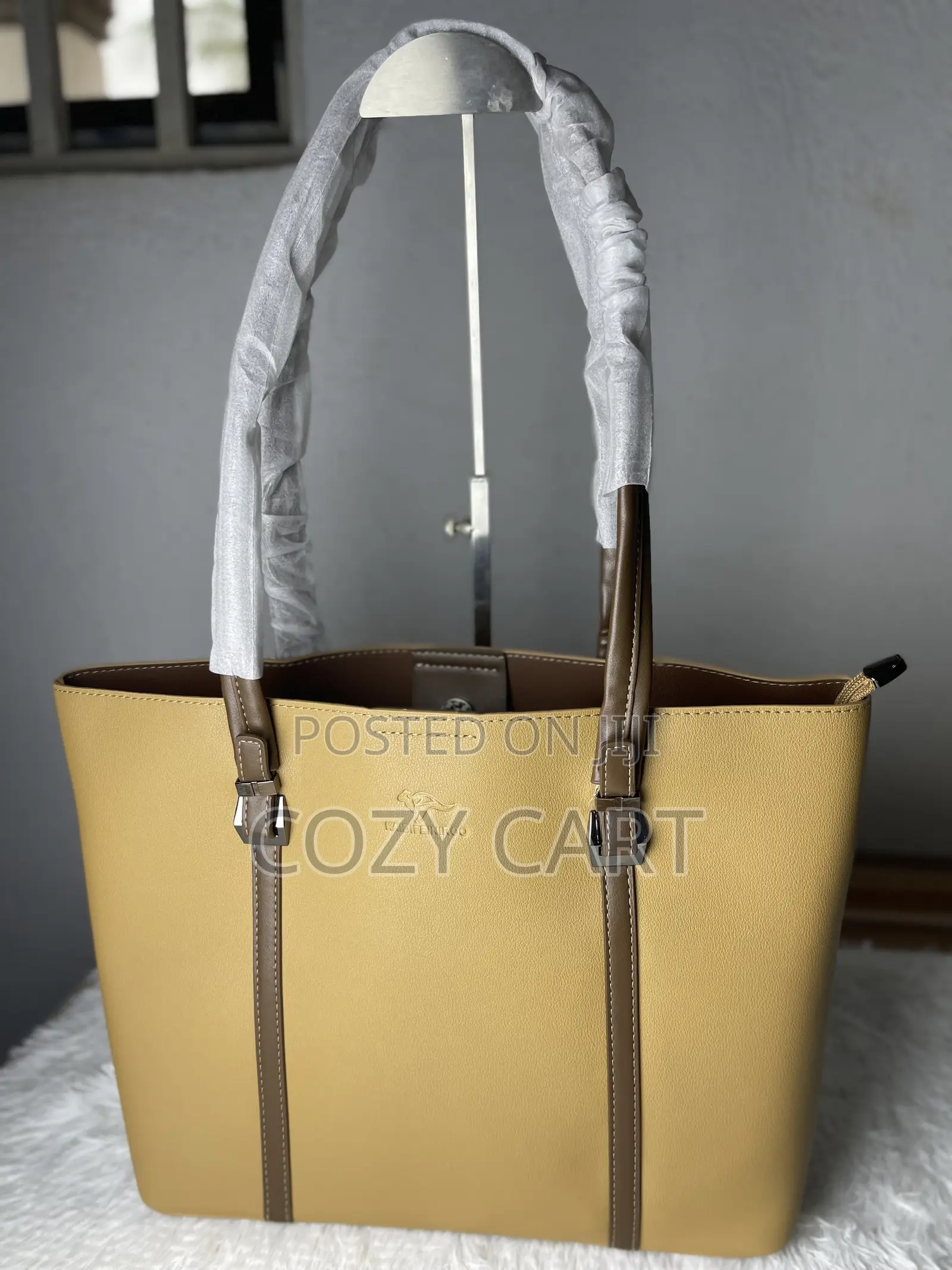Coorperate Leather Tote Bag
