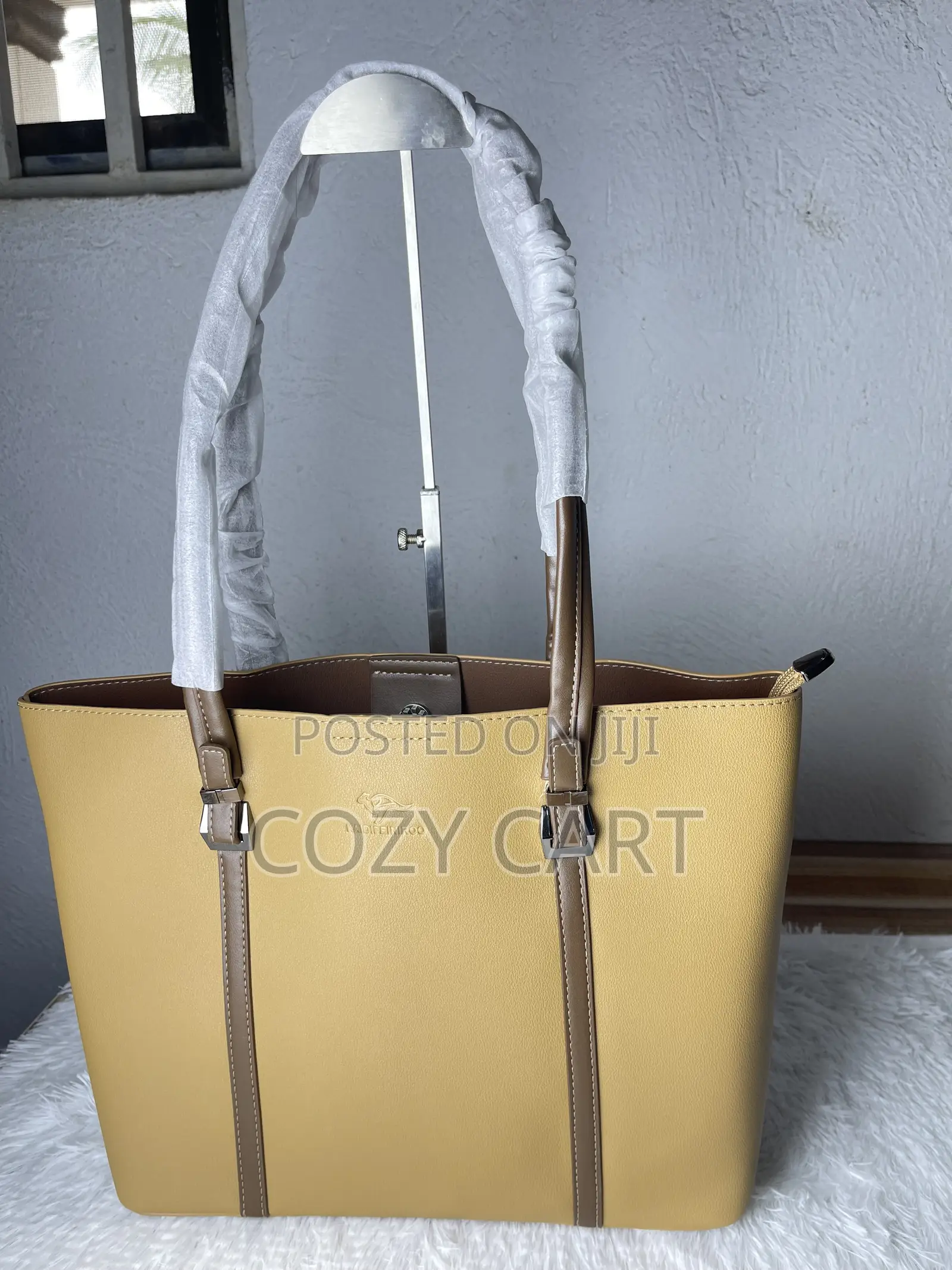 Coorperate Leather Tote Bag