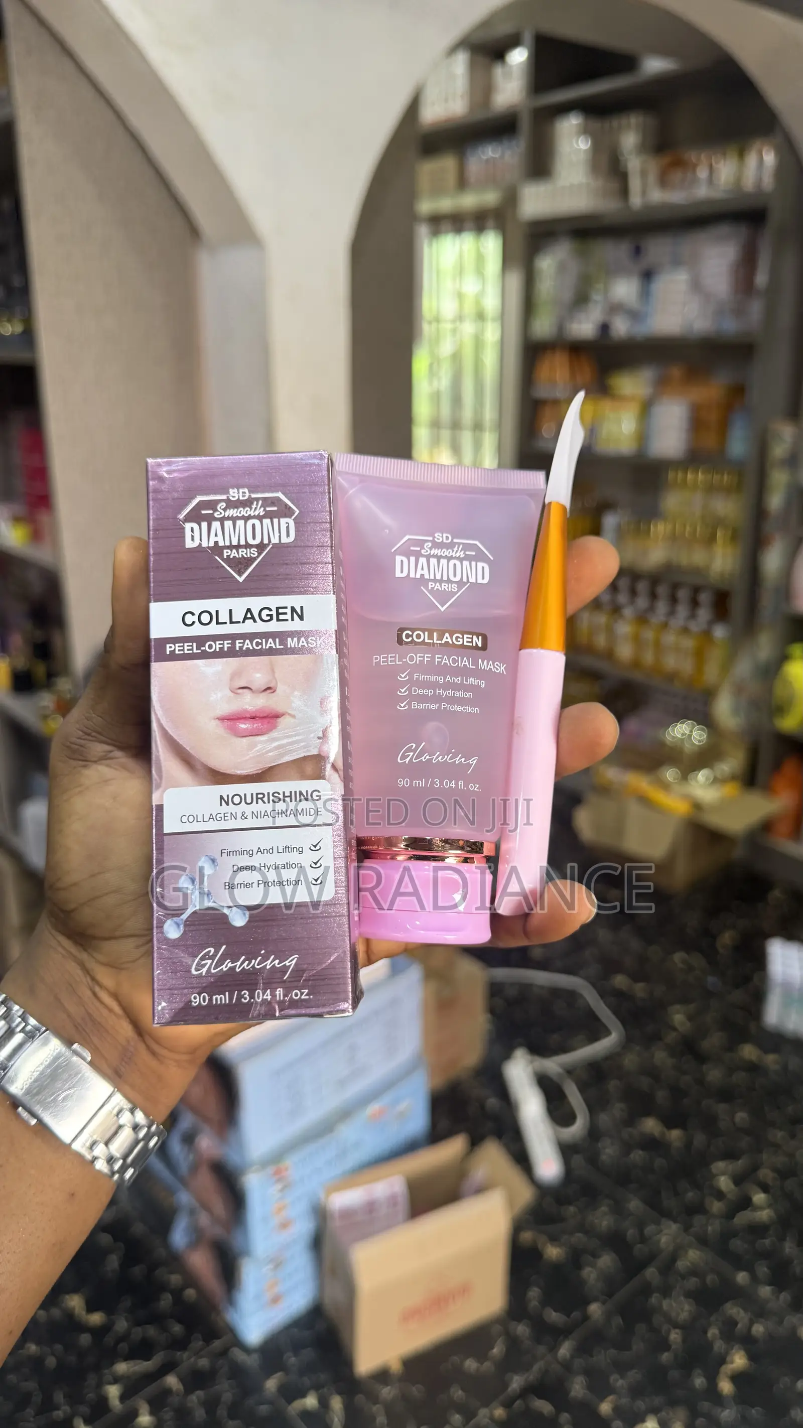 Smooth Diamond Collagen Peel-Off Mask