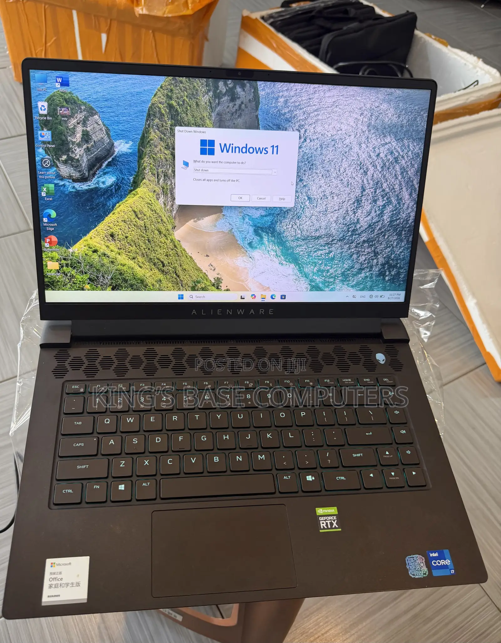 Laptop Dell Allenware M15 R5 16GB Intel Core i7 SSD 512GB