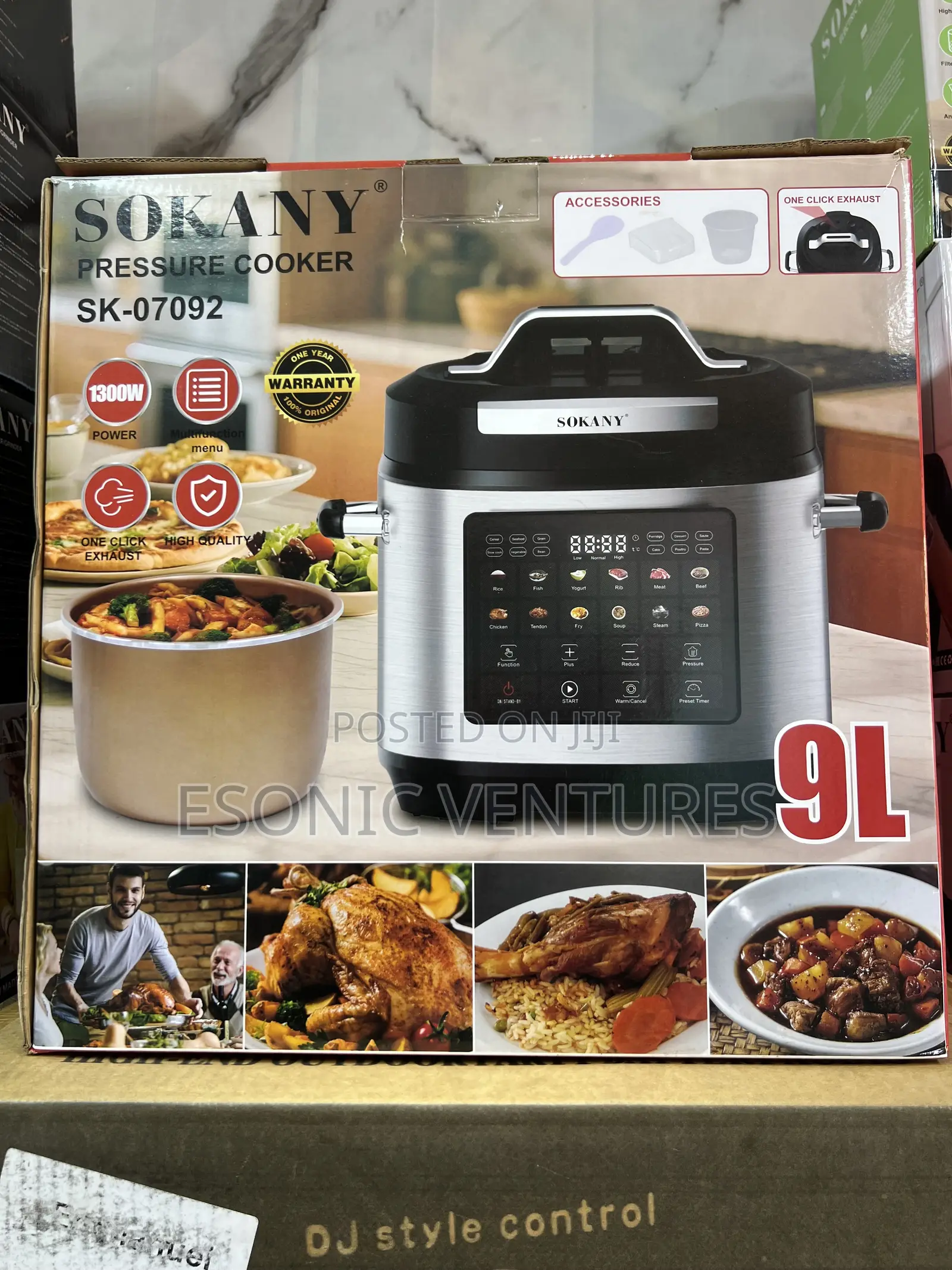 SOKANY Digital Multifunction Rice Cookers 9L