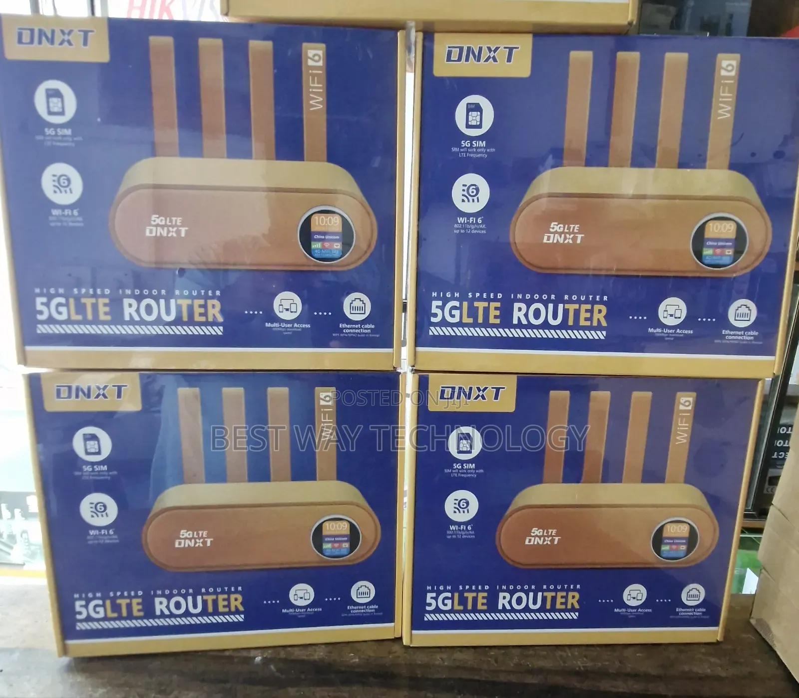 4/5g Sim Router 4port With Battery Univsal