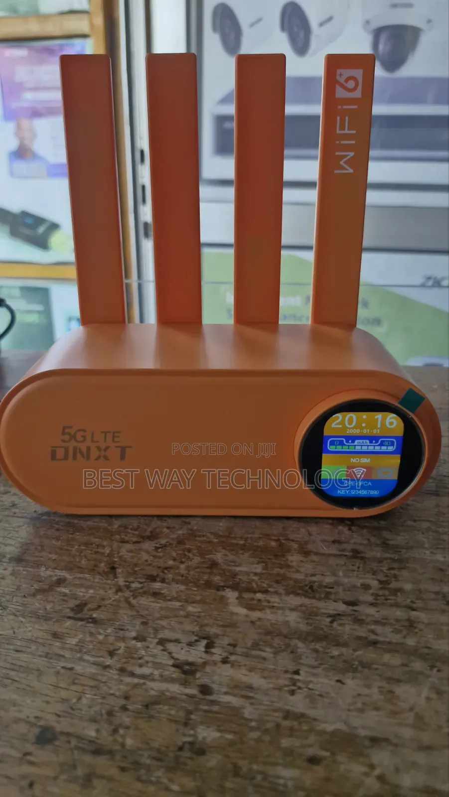 4/5g Sim Router 4port With Battery Univsal