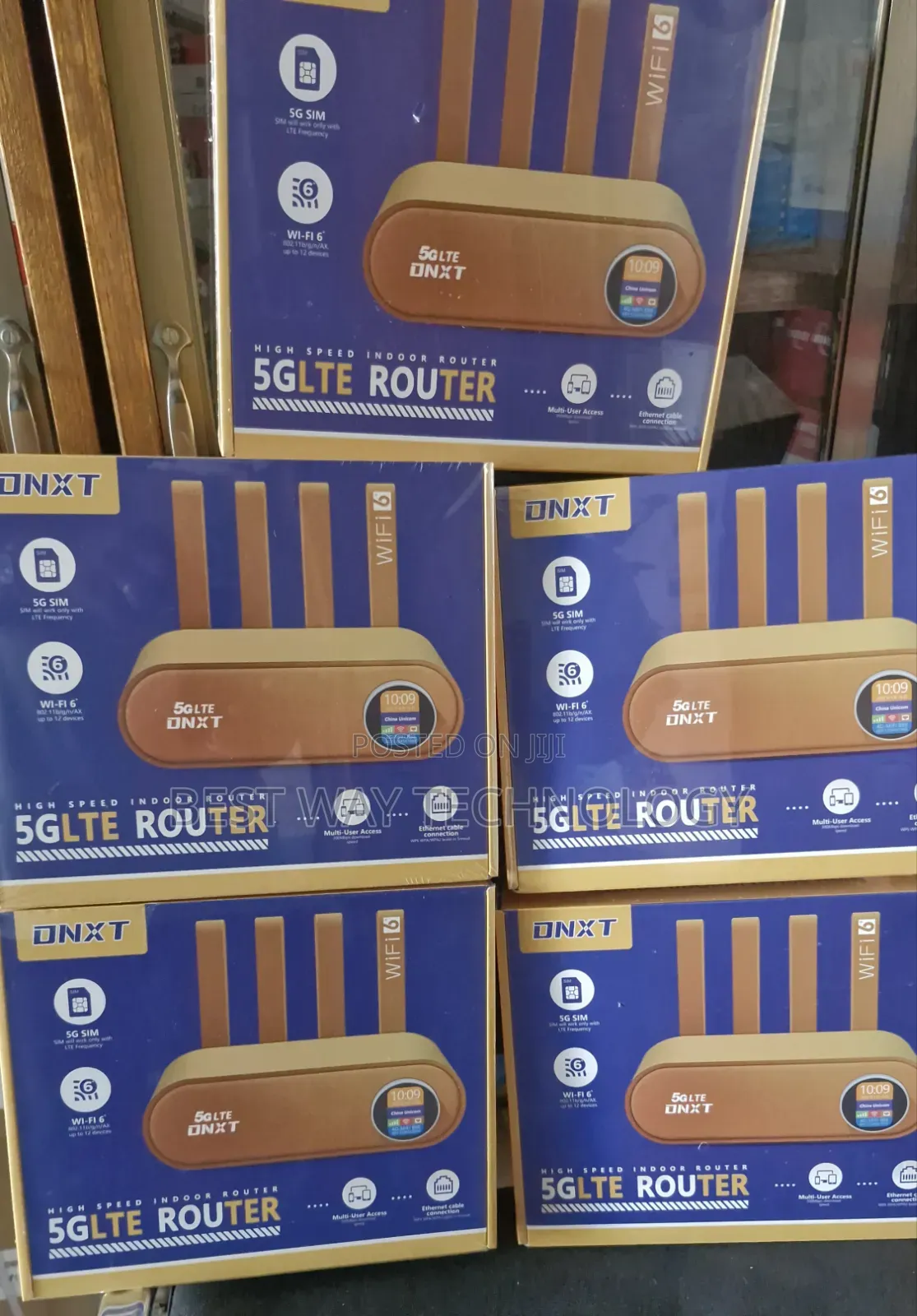 4/5g Sim Router 4port With Battery Univsal