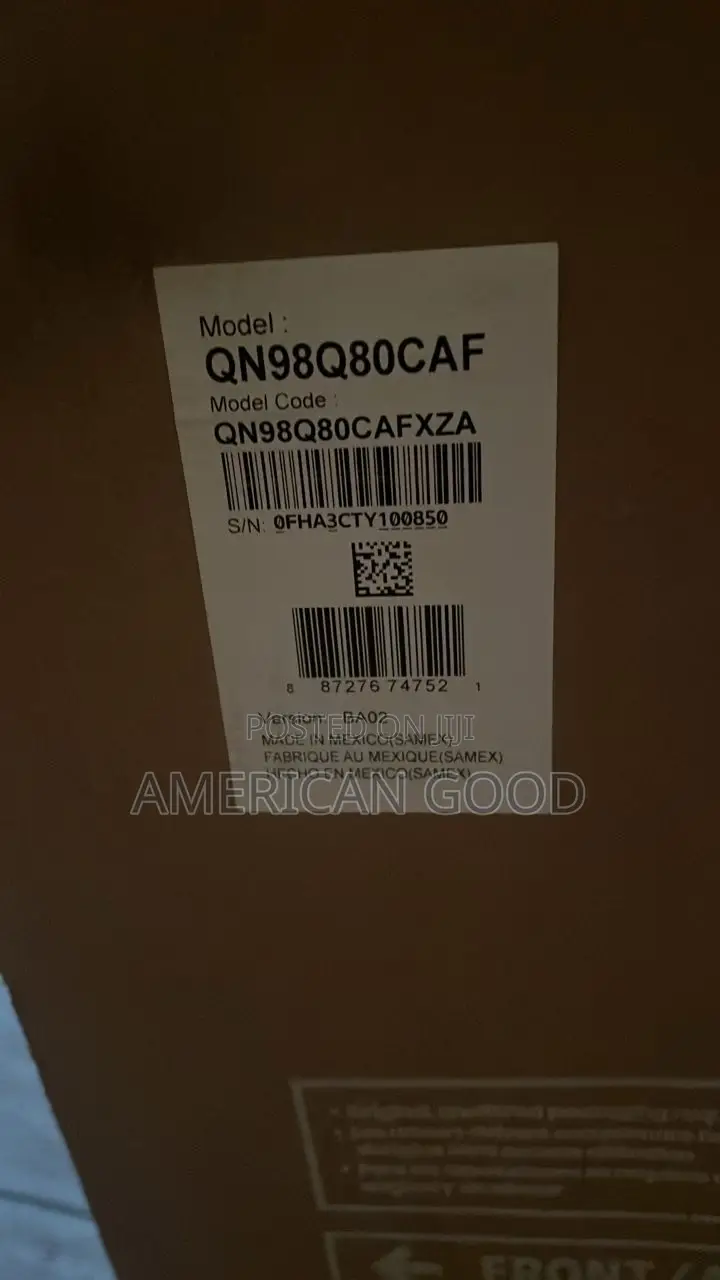 Samsung 98" Qled Q80c
