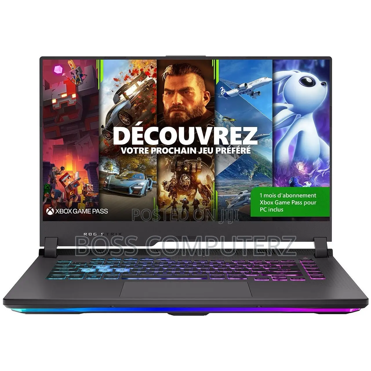 New Laptop Asus ROG Strix G17 16GB AMD Ryzen 9 SSD 512GB
