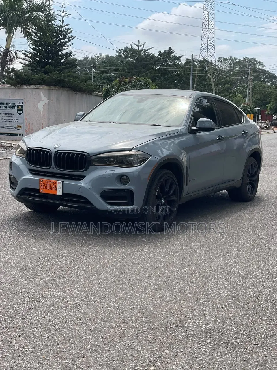 BMW X6 2015 Blue