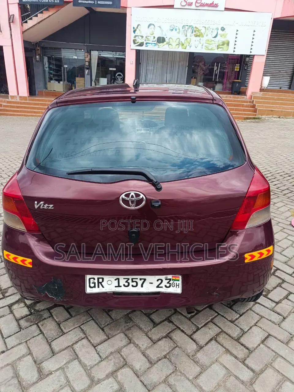 Toyota Vitz 2010 Red