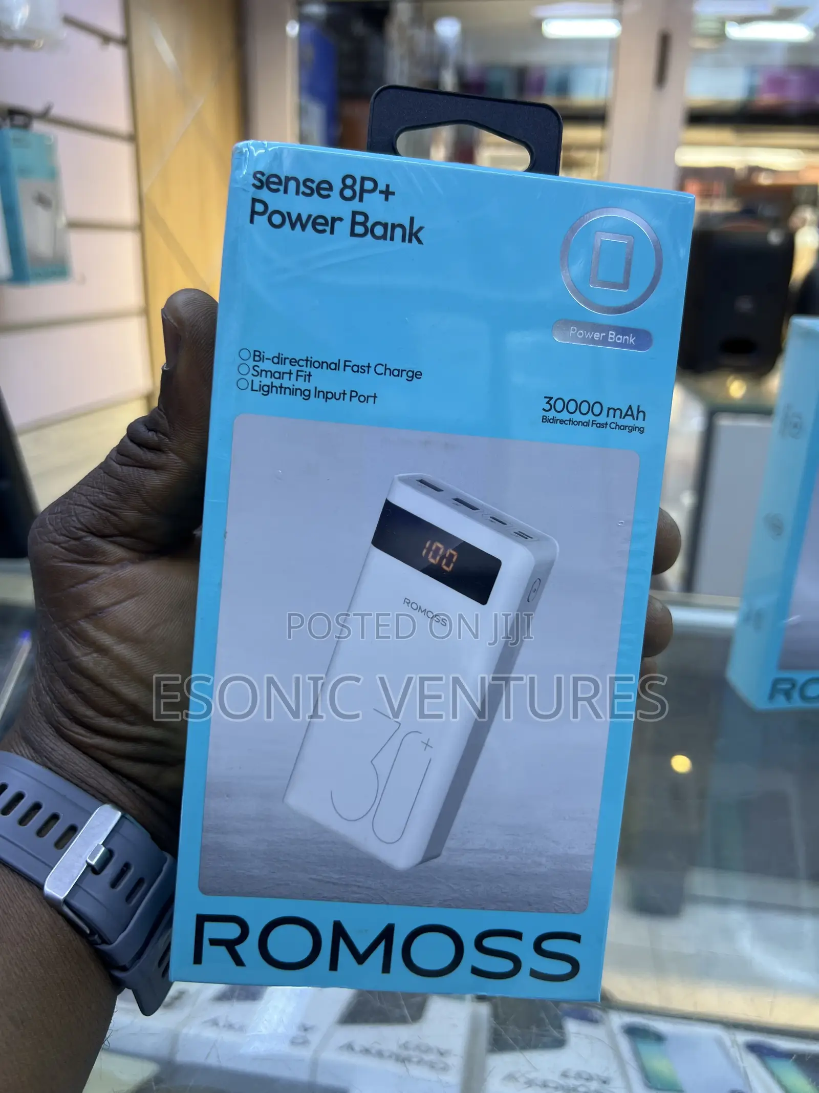 Senses 8P+ Power Bank 30000mAh
