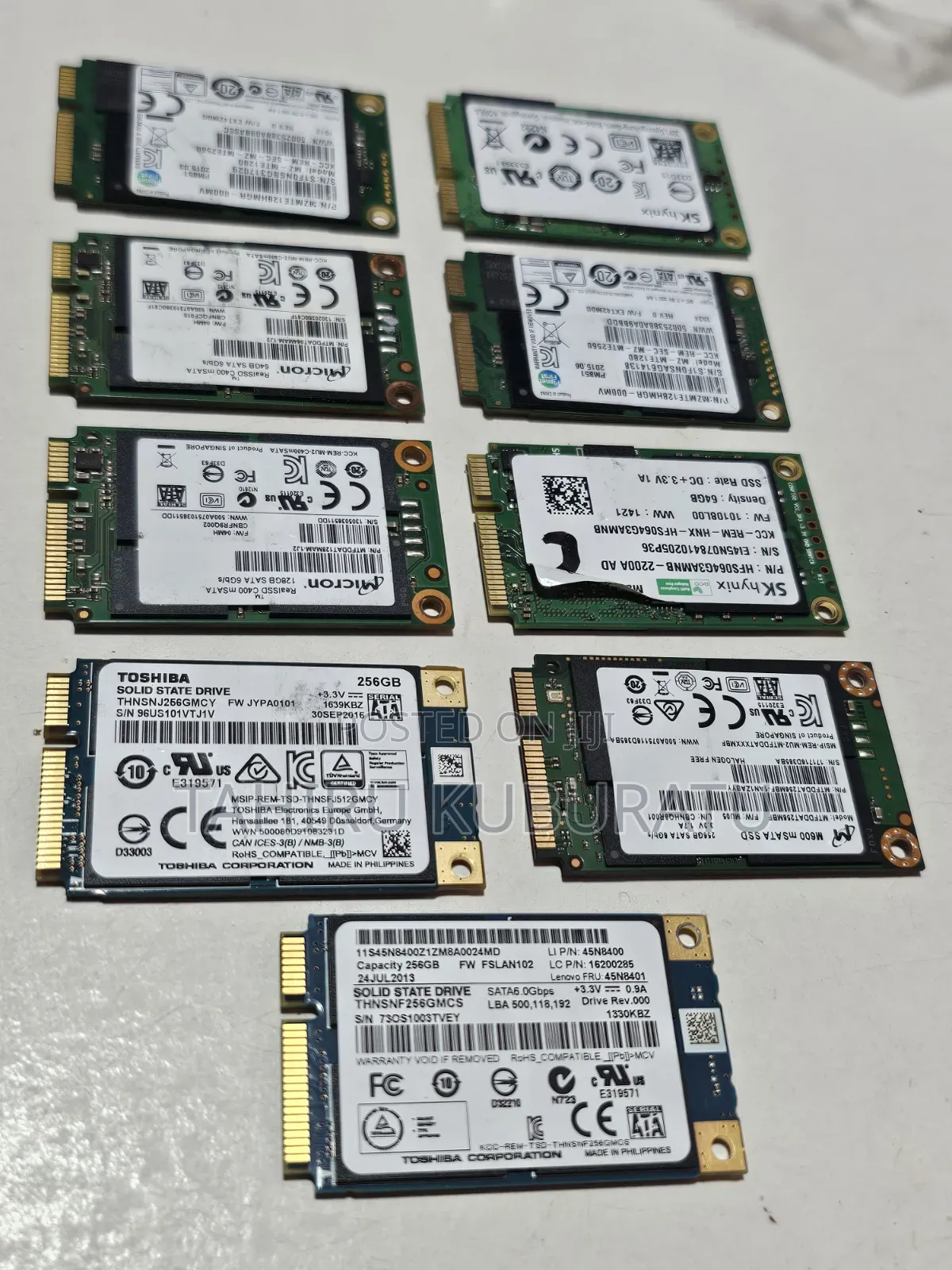 UK Used mSATA Solid State Drives