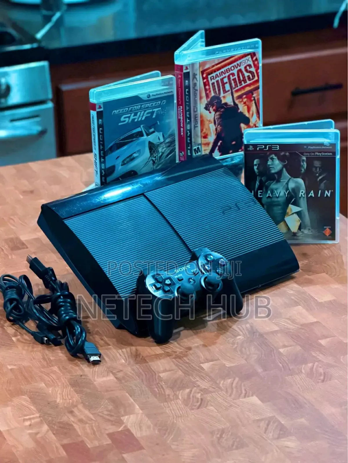 Play Station 3 Slim Black