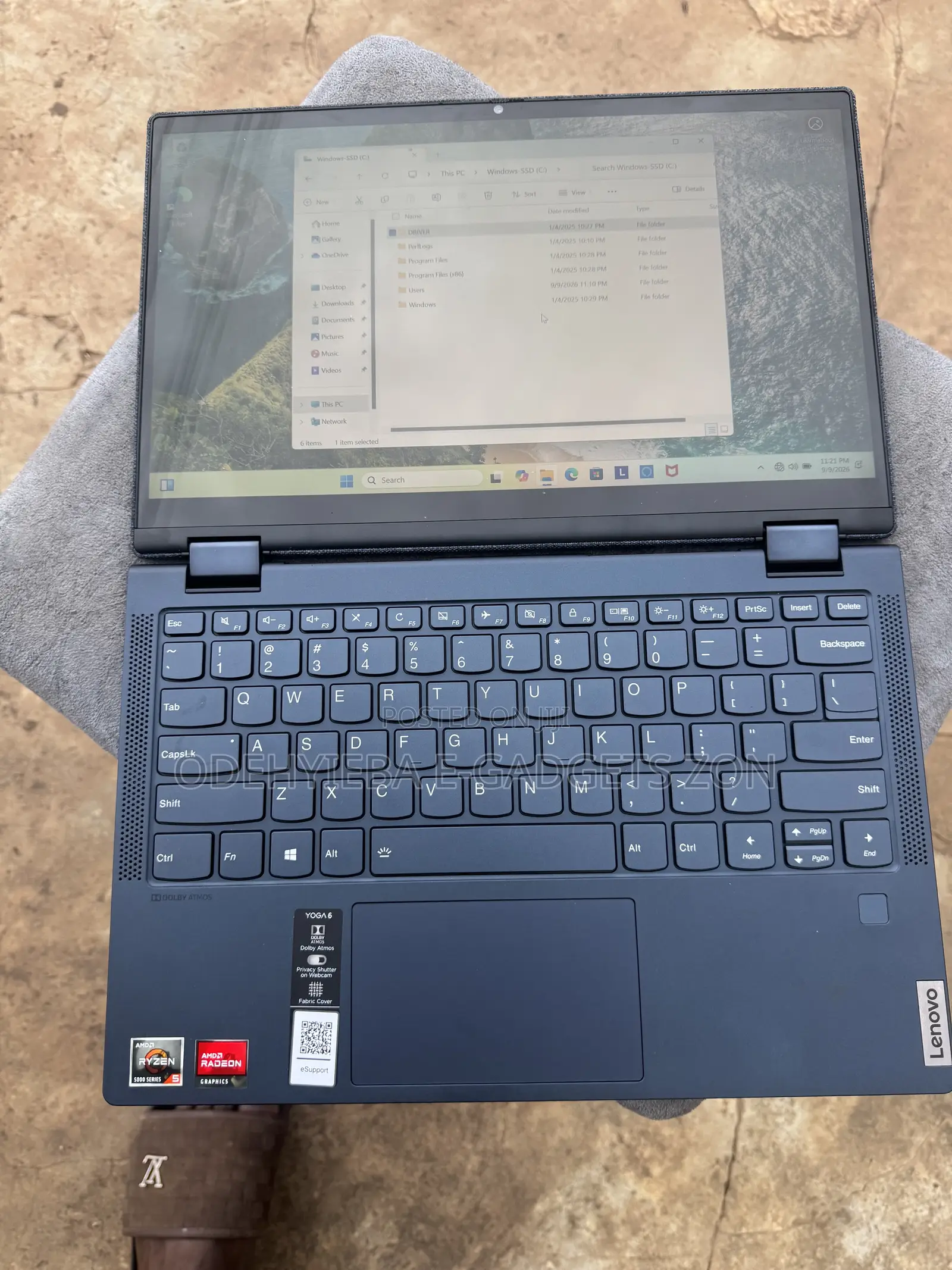 Laptop Lenovo 8GB AMD Ryzen 5 SSD 256GB