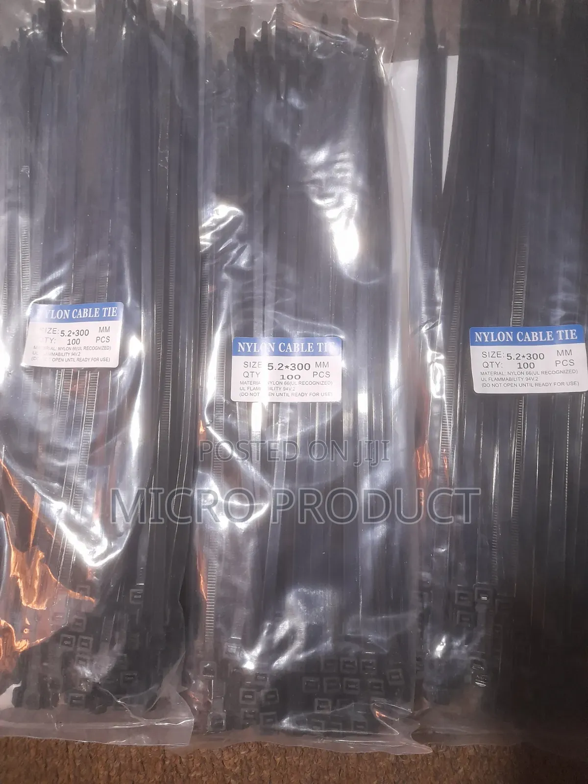 Nylon Cable Tie 5.2 X 300mm