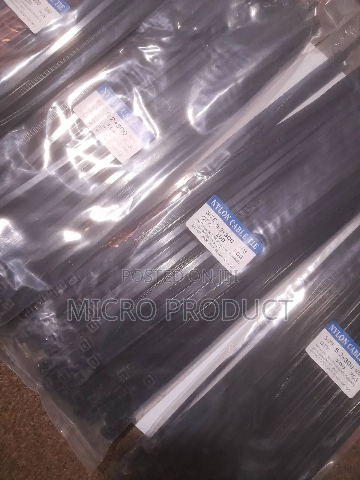 Nylon Cable Tie 5.2 X 300mm