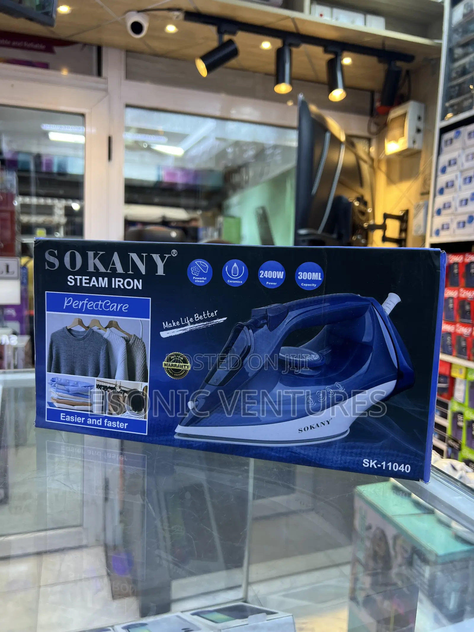SOKANY Steam Iron 300ml