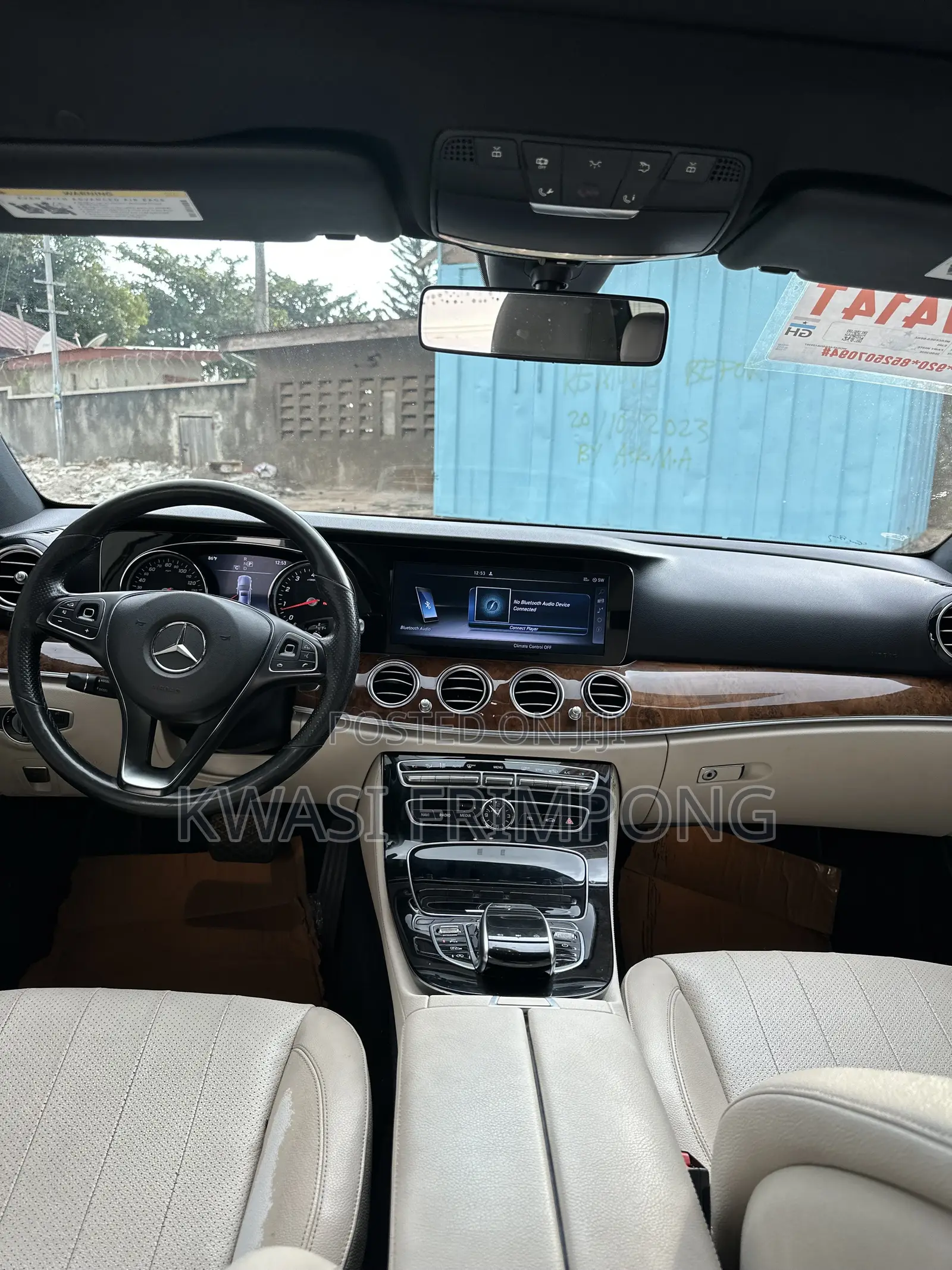 Mercedes-Benz E300 2019 White