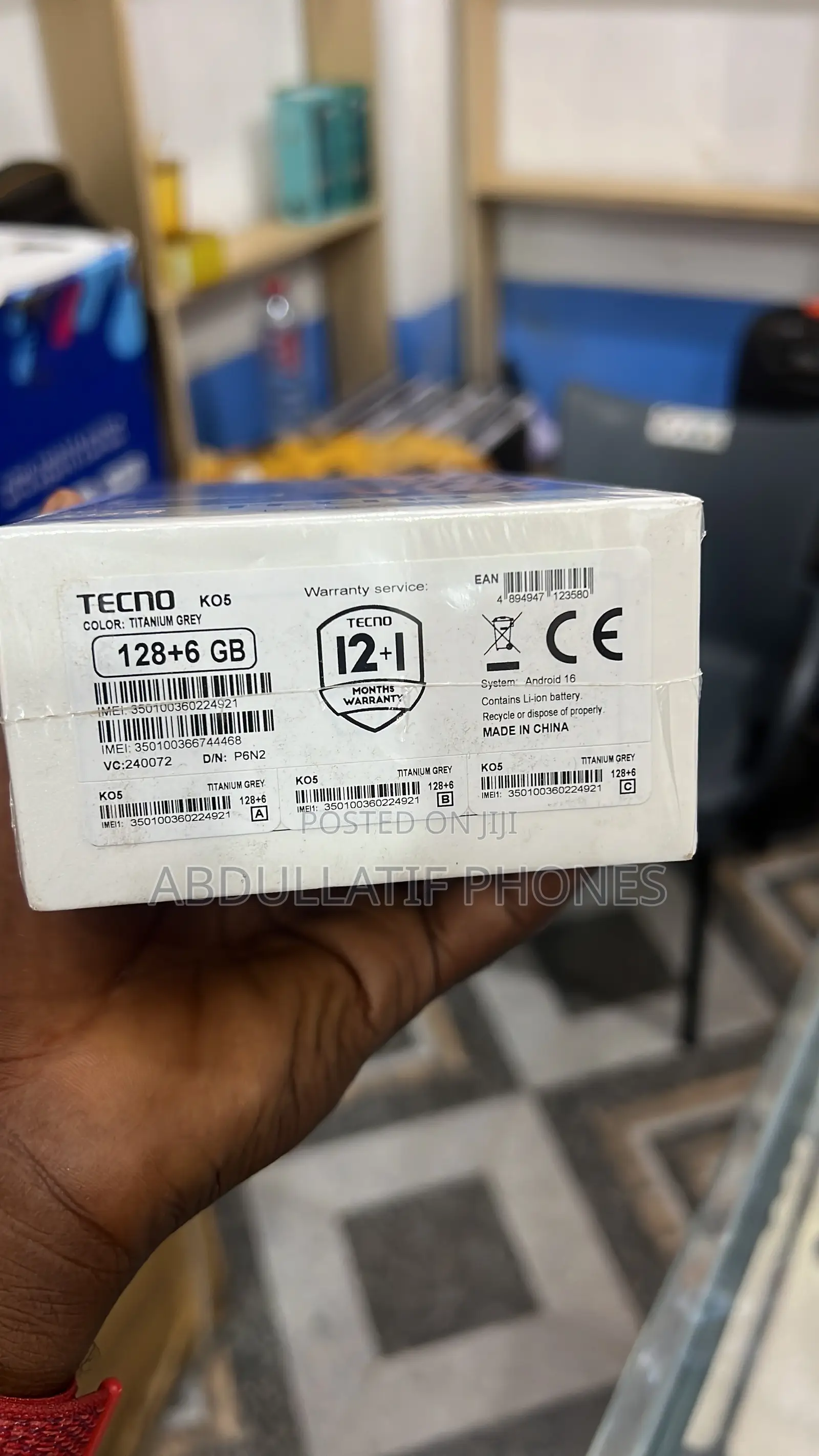 New Tecno Spark 50 Pro 256 GB Gray