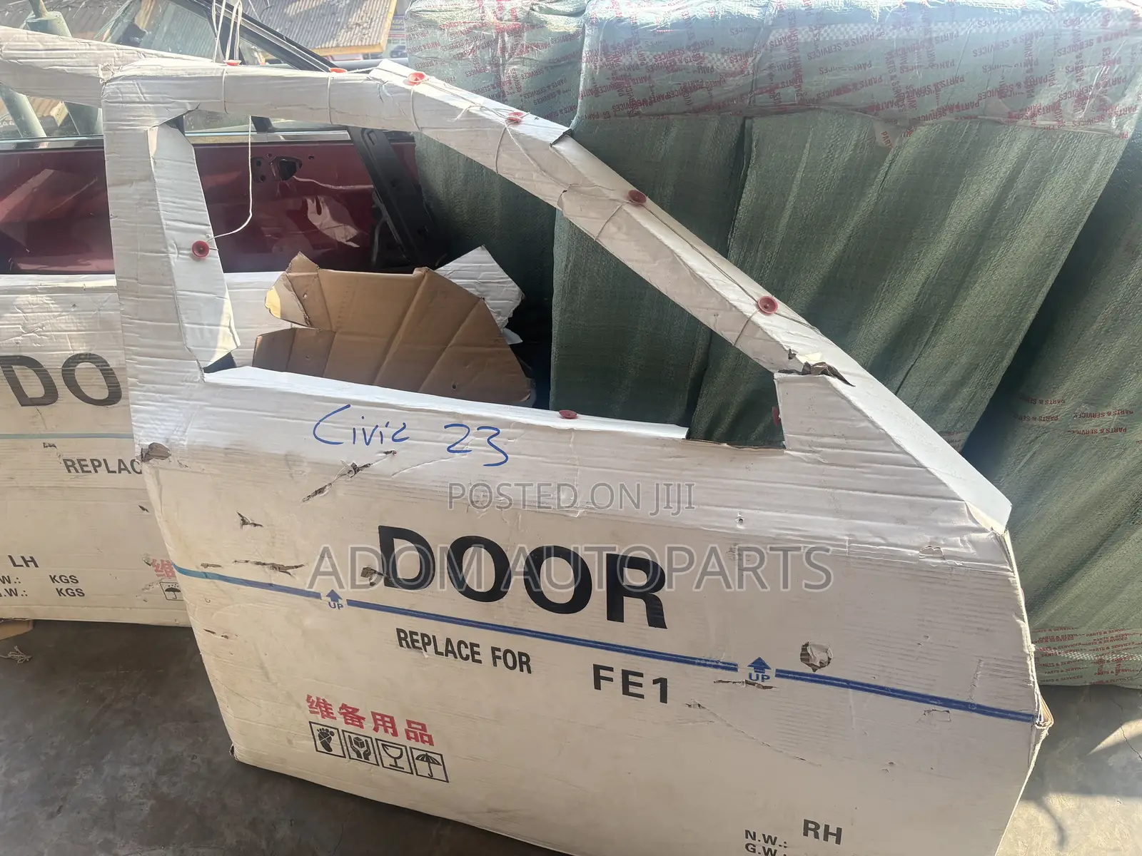 Honda Civic Empty Door 2022 2023 2024 2025 2026