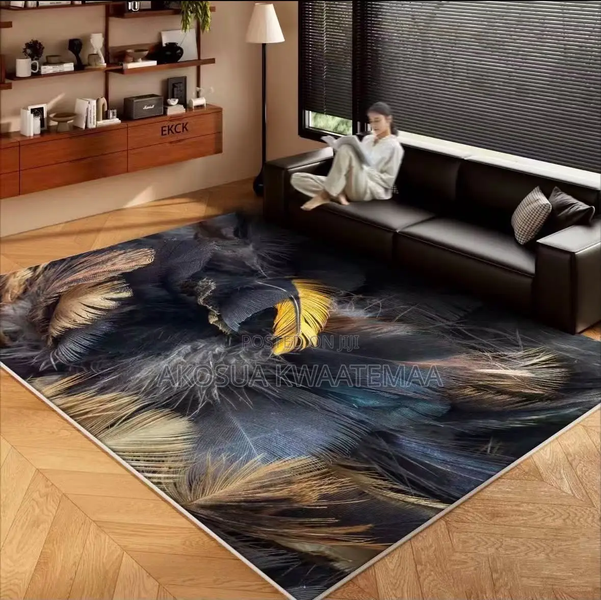 3D Woolen Carpet and Abstract Carpet